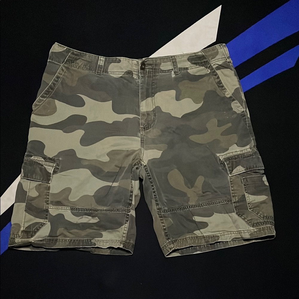 Men's Camouflage Cargo Shorts